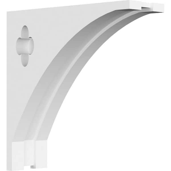 Ekena Millwork Turner 1.5 in. W x 6 in. H x 6 in. D Signature Urethane Polyurethane Corbel