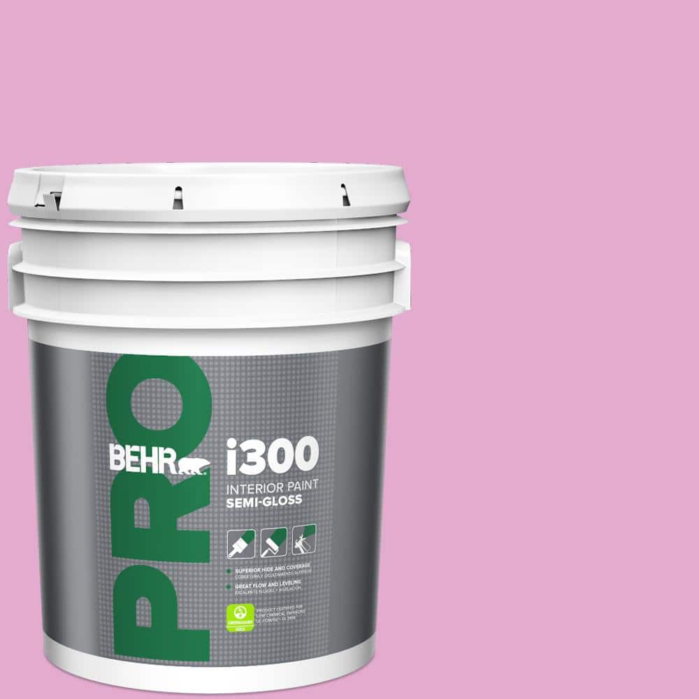 5 gal. #680A-3 Pink Bliss Semi-Gloss Interior Paint price history on PriceWatchPro