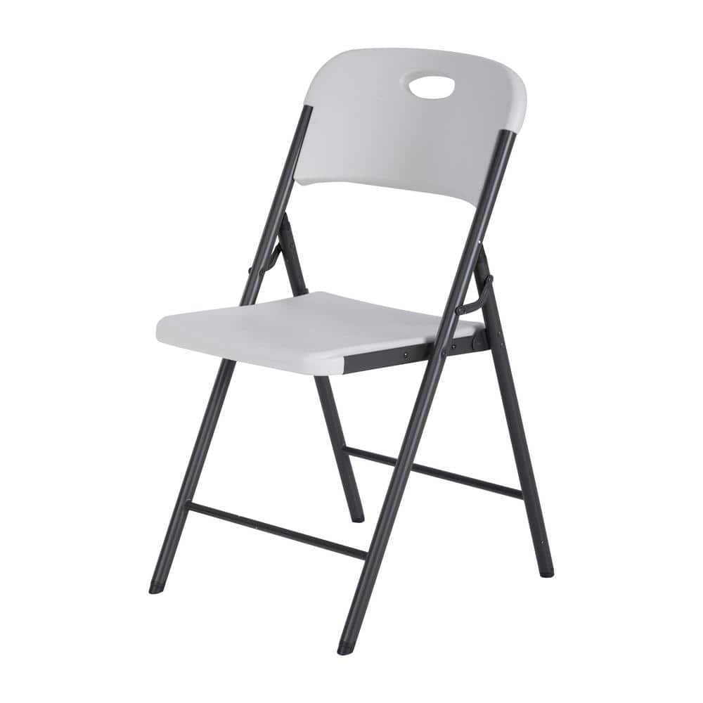 Folding Chairs Lifetime Folding Chair; Almond-80683 - The Home Depot