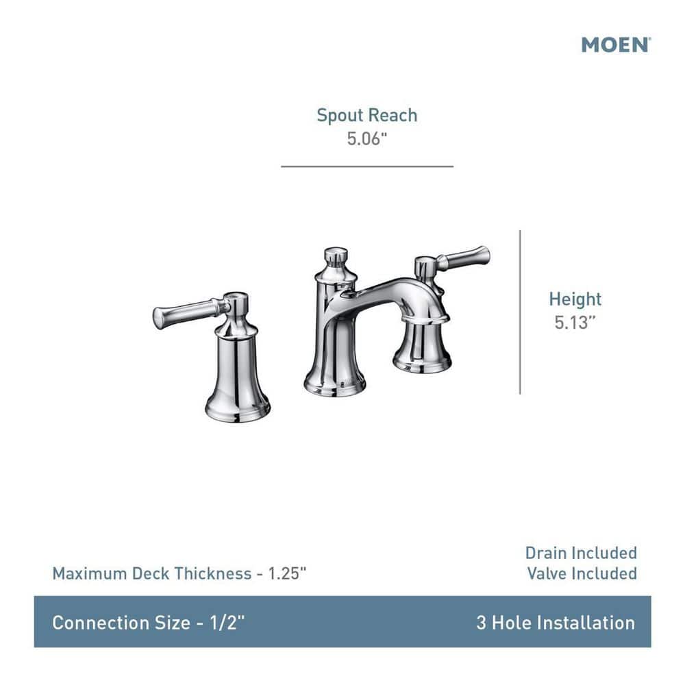 Dartmoor Oil Rubbed Bronze Two-Handle Widespread Bathroom Faucet
