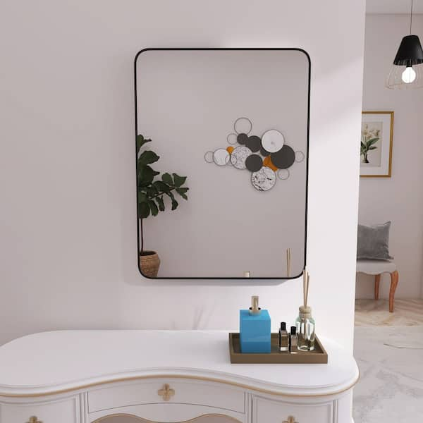 Vanity Art 39.5 in. W x 28.5 in. H Frameless Rectangular LED Light Bathroom  Vanity Mirror in Clear VA52 - The Home Depot