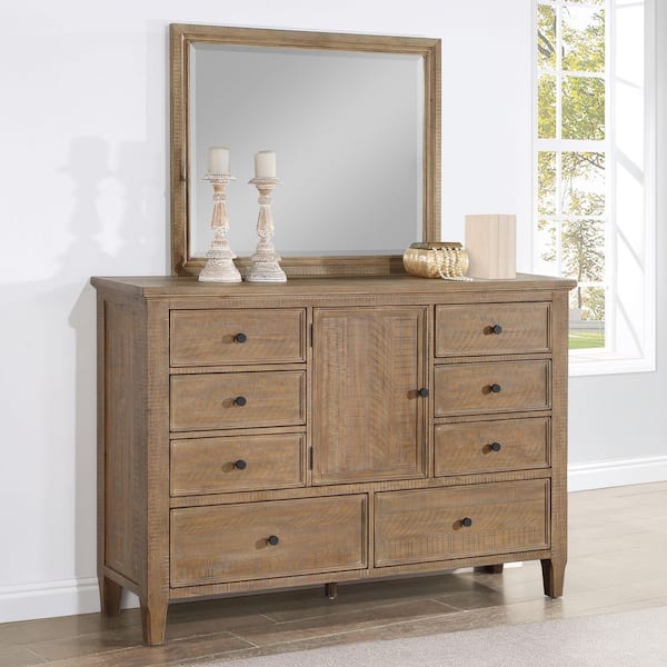 Riverdale 4-Piece Driftwood Brown Queen Bedroom Set