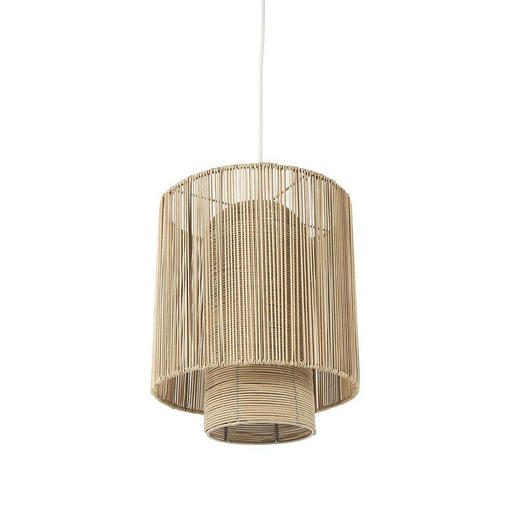 UPC 808230029873 product image for HomeRoots Mariana 1-Light Brown Hanging Pendant Light | upcitemdb.com