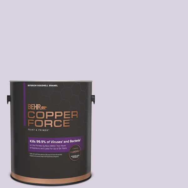 COPPER FORCE 1 gal. #S100-1 Spring Bouquet Eggshell Enamel Virucidal and Antibacterial Interior Paint & Primer