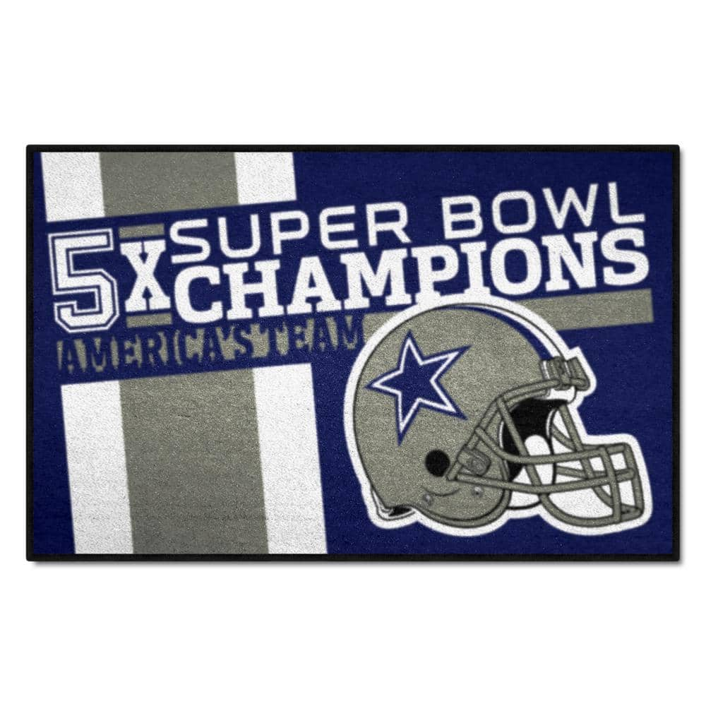 Dallas Cowboys Helmet Wood Nfl Rug Living Room Rug Us Gift Decor