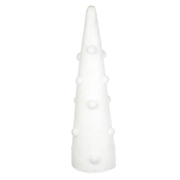A & B Home White 3.1 in. x 11 in. Cone Plastic Other