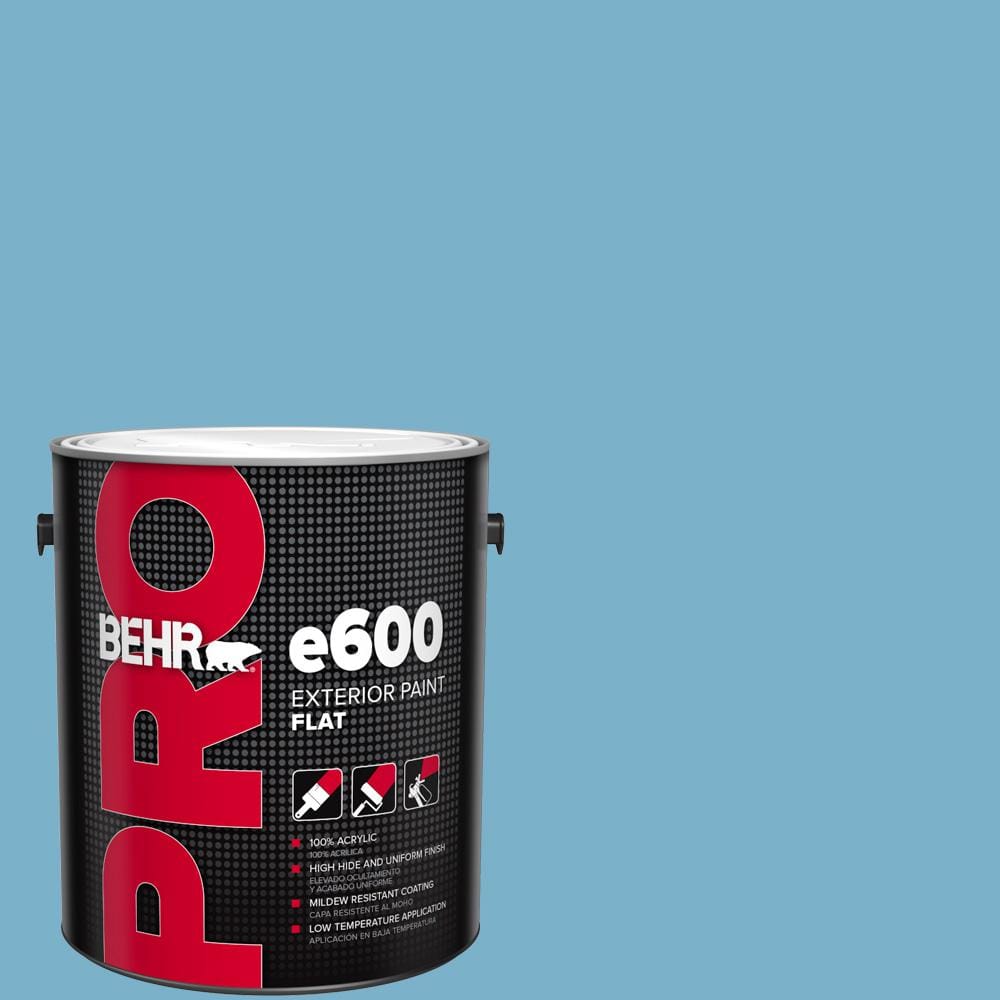 1 gal. #M490-4 Frisky Blue Flat Paint price history on PriceWatchPro