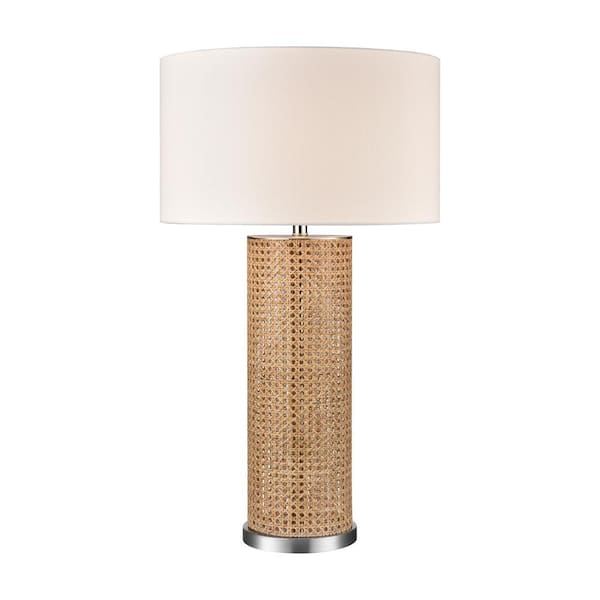 Titan Lighting Lillington 35 in. Natural Table Lamp