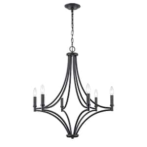 LNC Modern 4-Light Black and Plated Brass Vanity Light Damp Wall