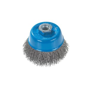 3 in. Cup Brush Crimped Wires5/8 in. -11 in. Arbor
