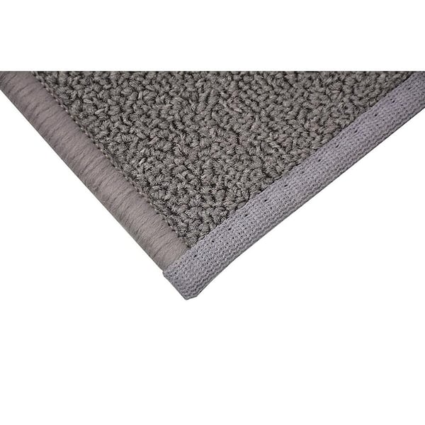 CICMOD RV Step Rugs Cover 3 Pack Non-Slip Indoor Stair Pads (Gray, 18 Inch)