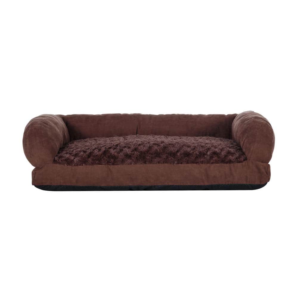 Buy Lounging Hound Mink Brown Sofa Protector Cushion in Natural Lustre  Velvet from Next USA