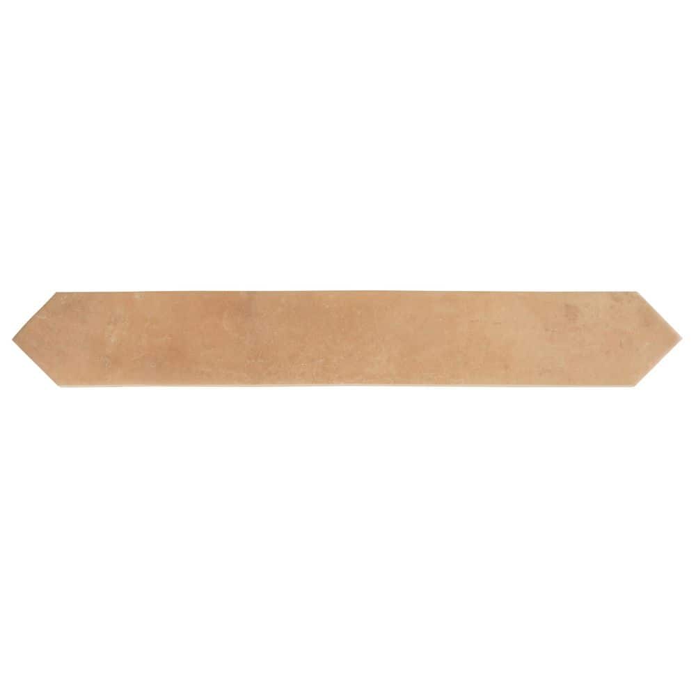 Terralis 3 in. x 19 in. Matte Terracotta Porcelain Picket Wall and Floor Tile (7.65 sq. ft./case) (20 Pack) price history on PriceWatchPro