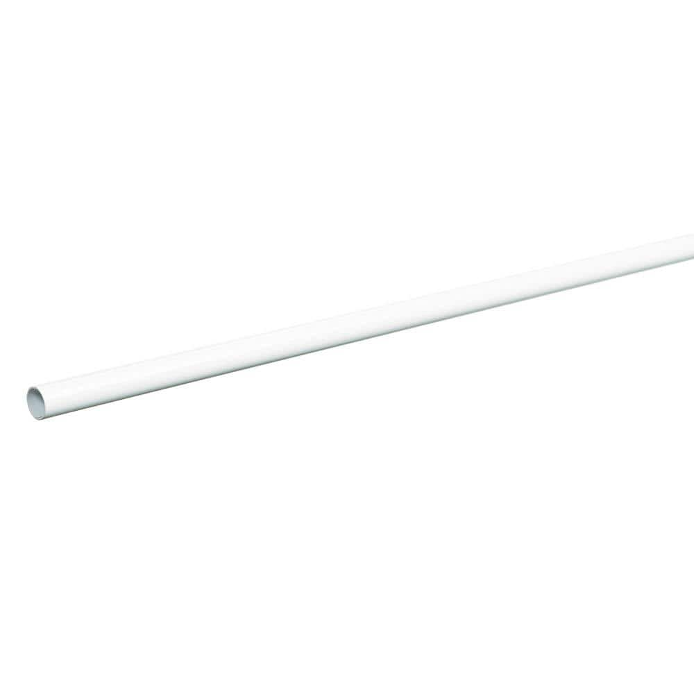 ClosetMaid SuperSlide 8 ft. White Closet Rod 2059 - The Home Depot