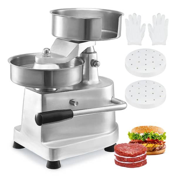 VEVOR Commercial Burger Patty Maker 6 in. Hamburger Beef Patty Maker ...