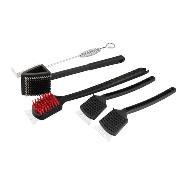 PITMASTER KING 5-Piece High Temperature Grill Cleaning Tools with