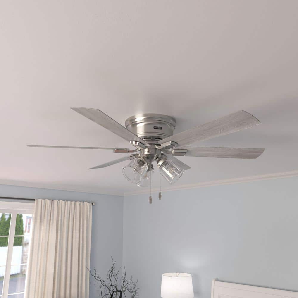 Alvarado 52 in. Indoor Brushed Nickel Ceiling Fan with Light Kit price history on PriceWatchPro