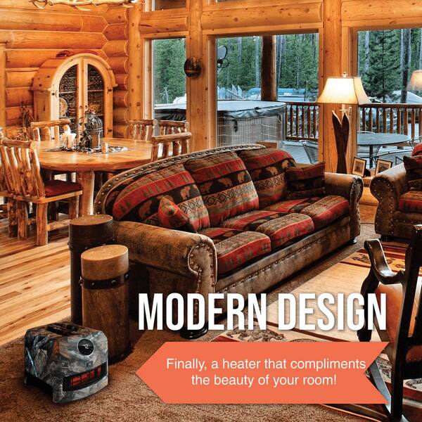 Reviews for Heat Storm Mojave 1,500-Watt Electric Quartz Infrared Portable  Heater with Built-In Thermostat and Over Heat Sensor in Camo | Pg 1 - The  Home Depot