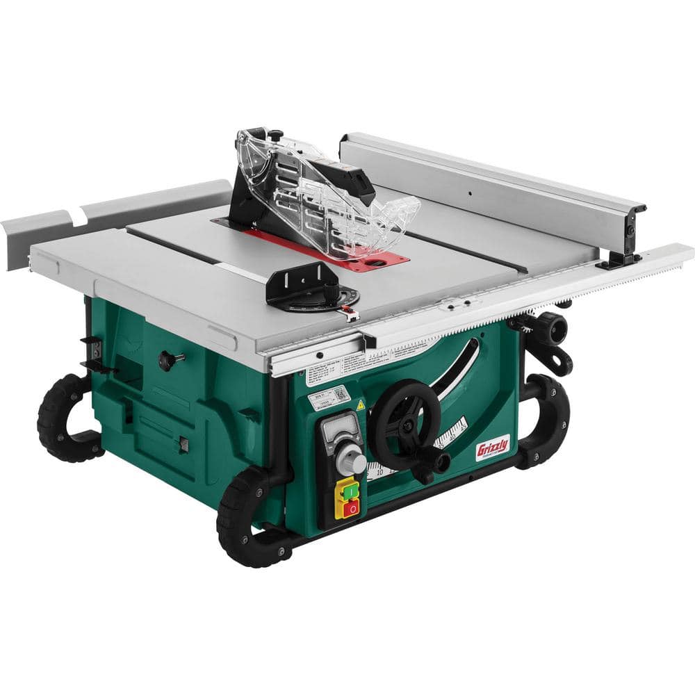 Grizzly Industrial 10 in. 2 HP Benchtop Table Saw G0869 The Home Depot