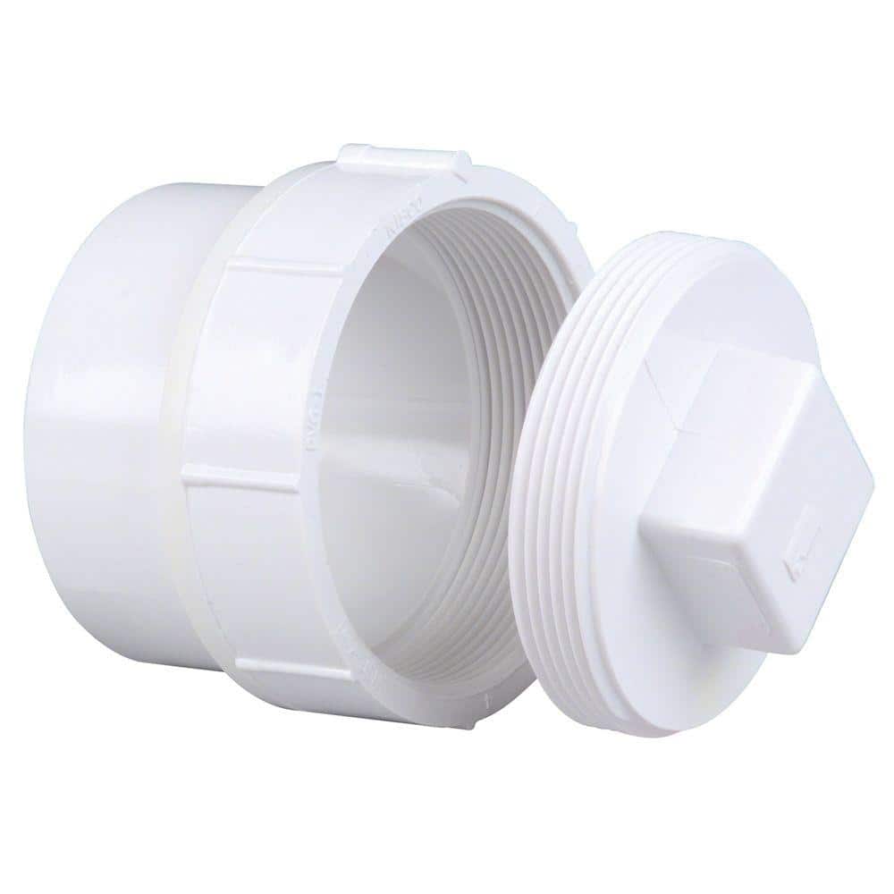 1-1/2 in. PVC DWV Spigot x FIPT Cleanout Adaptor with Plug price history on PriceWatchPro