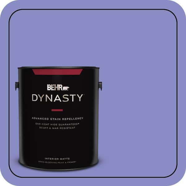 BEHR DYNASTY 1 gal. #P550-5 Carriage Ride Matte Interior Stain-Blocking Paint & Primer
