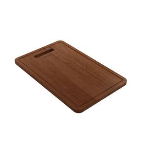 18.5 in. x 11.6 in. Rectangular Wooden Cutting Board For Nuova 1500/1501 with Handle