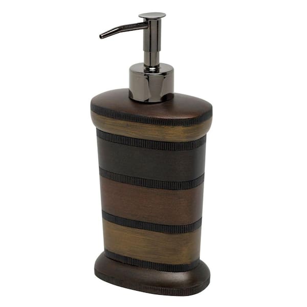 India Ink DeSoto Lotion Dispenser in Tri-Color Bronze