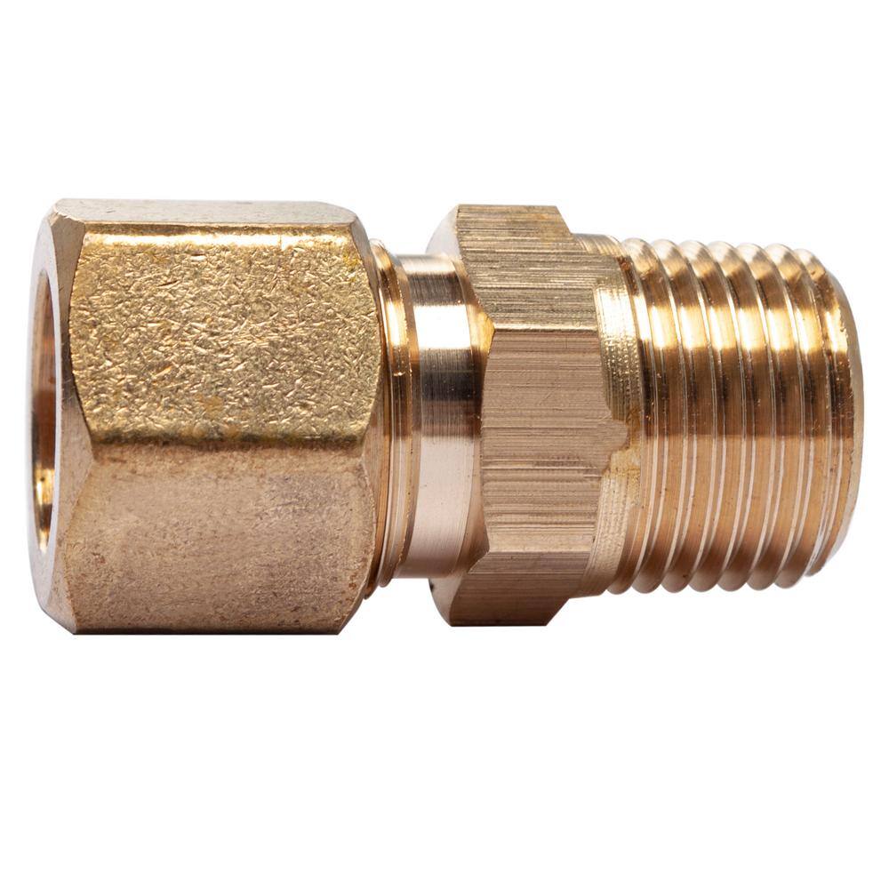 1/2 in. O.D. Comp x 3/8 in. MIP Brass Compression Adapter Fitting (5-Pack) price history on PriceWatchPro