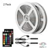 Tzumi Aura LED 2 pack 14 ft. ColorStrip Light Kit 8632HD The