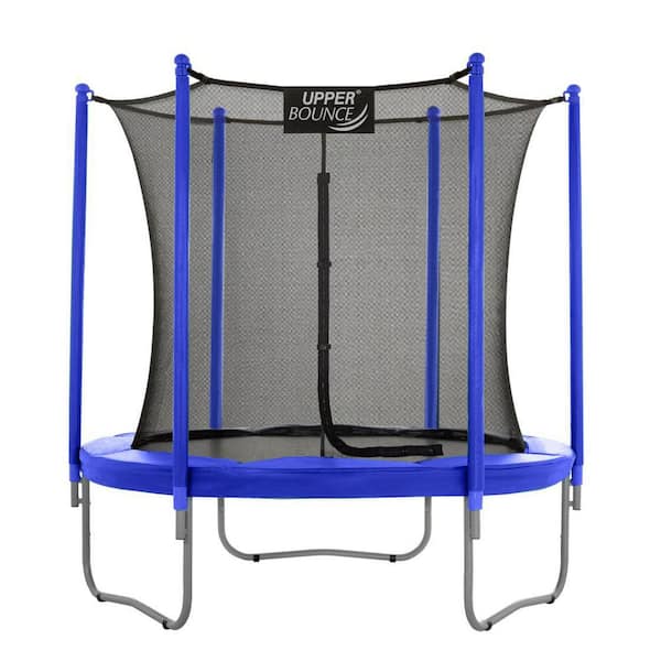Upper Bounce Machrus Upper Bounce 7.5 Round Trampoline Set with Safety Enclosure System Outdoor Trampoline for Kids and Adults UBSF01-7.5 - The Home Depot