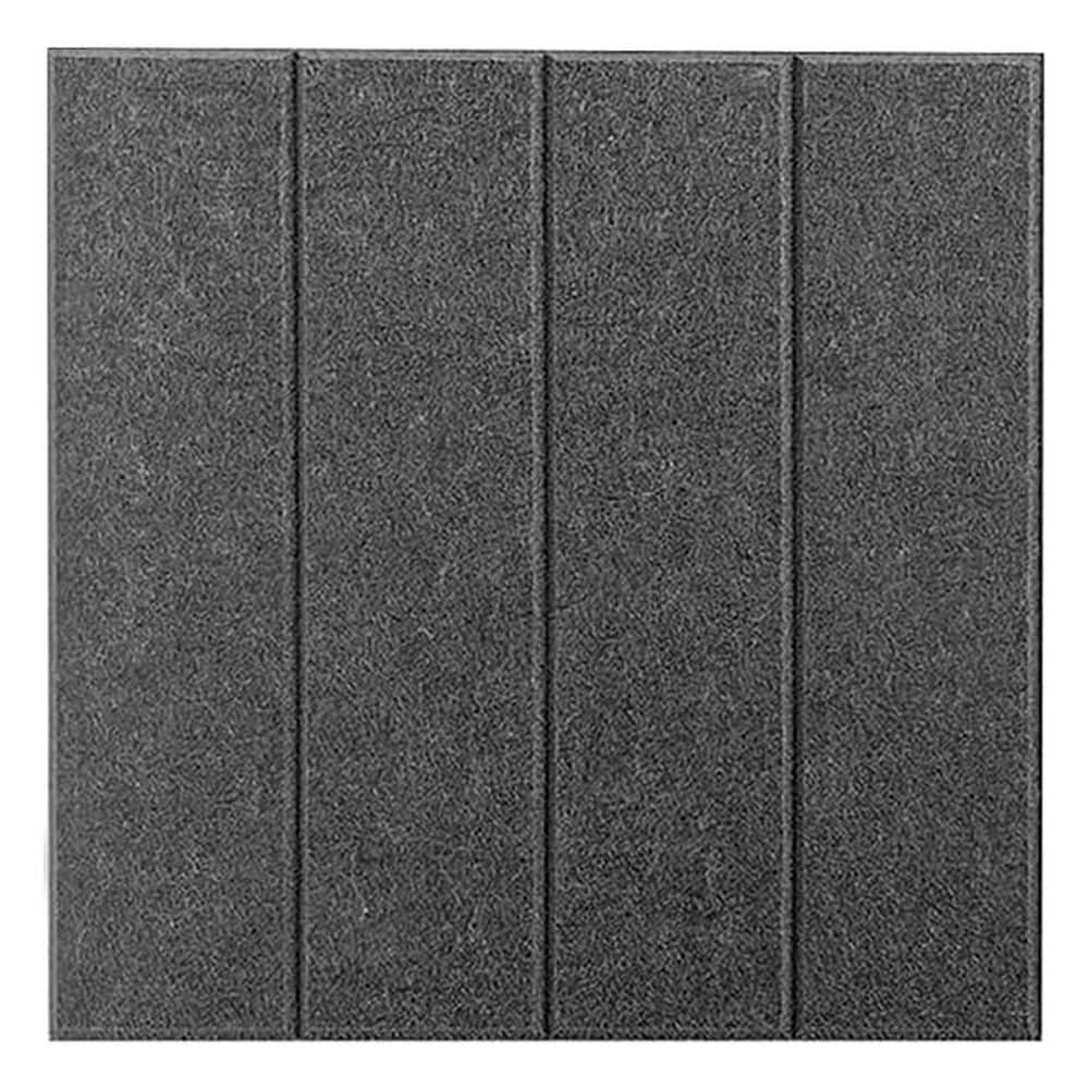 12-Pack 11.8 x 11.8 Wall Tiles Gray Black Bulletin Board Alternative with Safe Removable Adhesive Tabs for Home Office price history on PriceWatchPro