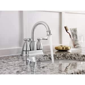 Banbury 4 in. Centerset Double Handle Bathroom Faucet in Chrome
