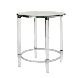 Orianna Tempered Glass CIrcular Table