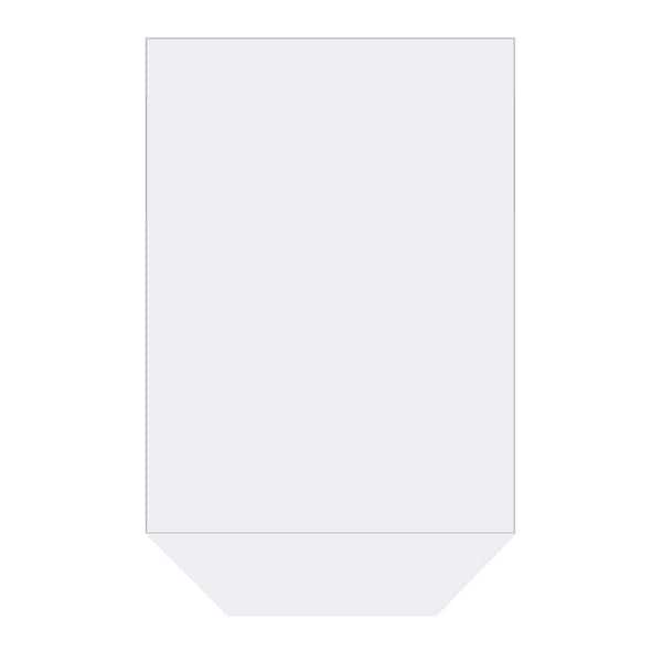 N/A 12 x 16 in. Clear Cellophane Gift Wrap Bags with Flat Bottom and Twist Ties for Party Favors and Treats 50-Pack