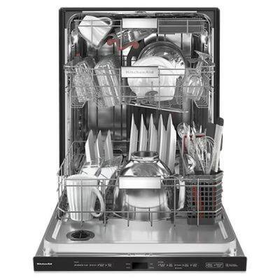 24 in. PrintShield Stainless Steel Top Control Built-in Tall Tub Dishwasher with Stainless Steel Tub, 44 dBA