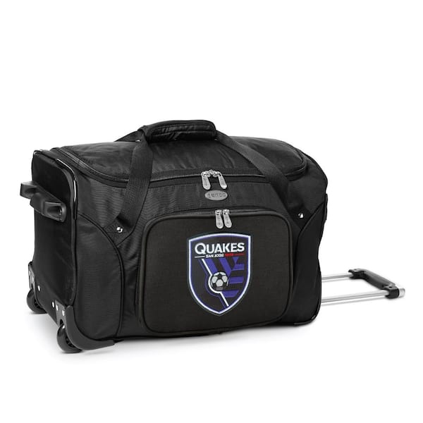 Unbranded San Jose Earthquakes 22 in. Wheeled Duffel Bag