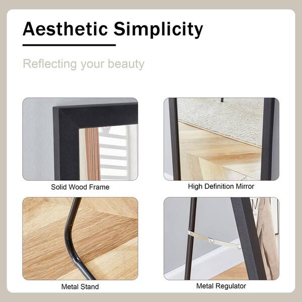 Tatahance 18.1 in. W x 57.9 in. H Rectangle Solid Wood Frame Tatahance 18.1 in. W x 57.9 in. H Rectangle Solid Wood Frame