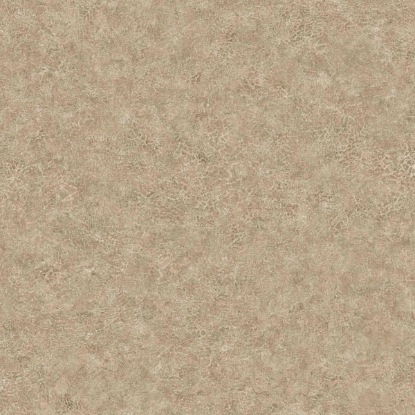 Seabrook Designs Roma Leather Cliffscape Walnut Vinyl Strippable Roll (Covers 60.75 sq. ft.)