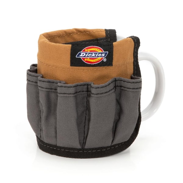 Dickies 14-Compartment Mini Mug Contractor's Desk Organizer, Tan