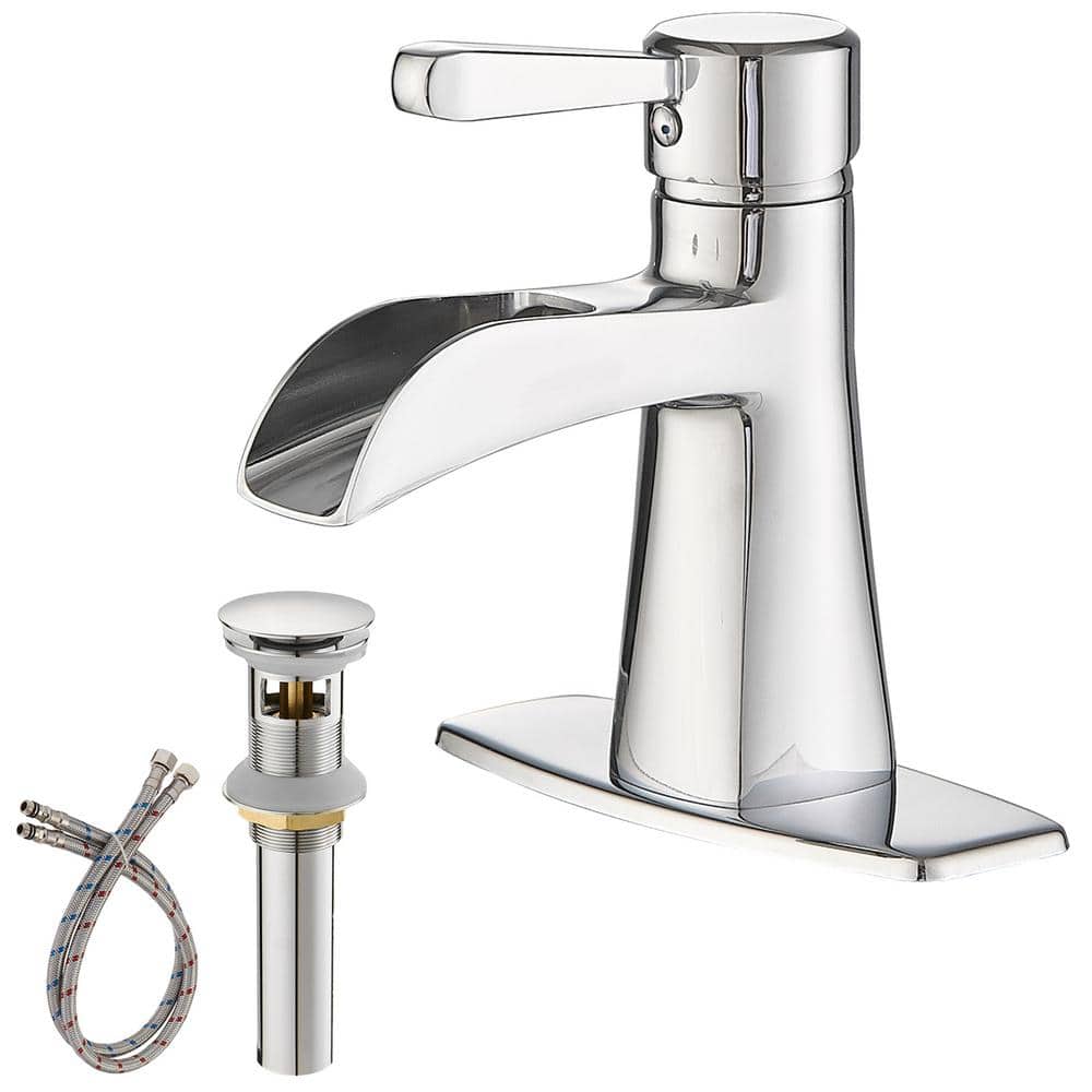 cadeninc Waterfall Single-Handle Single Hole Low-Arc
