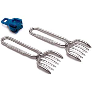 Stainless Steel Meat Claws 2-Pieces Cooking Accessory