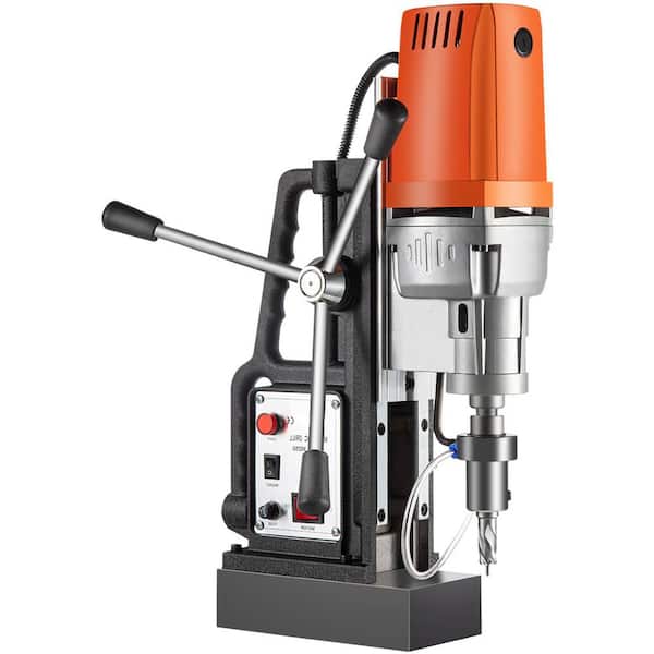 1680 W MD50 Magnetic Drill Press 300 RPM Spindle Speed Electric Magnetic Drilling System with 2 in. Boring Diameter