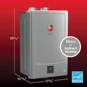 IKONIC 11.2 GPM Smart Super High Efficiency Indoor or Outdoor Natural Gas Tankless Water Heater with Recirculation