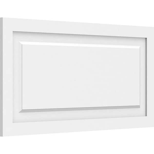 Ekena Millwork 36-in x 36-in Smooth White PVC Fretwork Wall Panel in the  Wall Panels department at