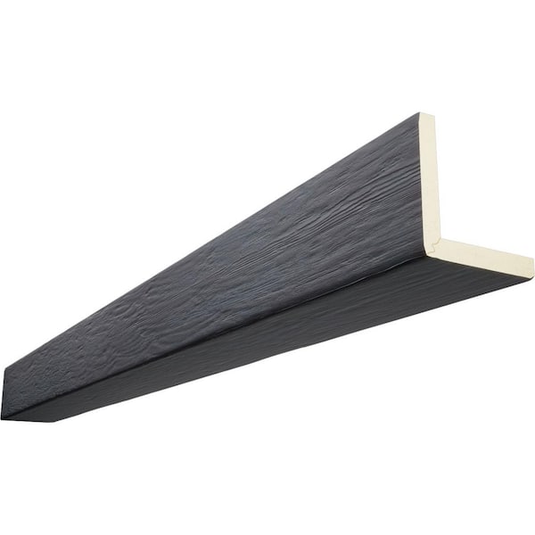 Endurathane 6 in. H x 12 in. W x 8 ft. L Rough Sawn Sangria Faux Wood Beam