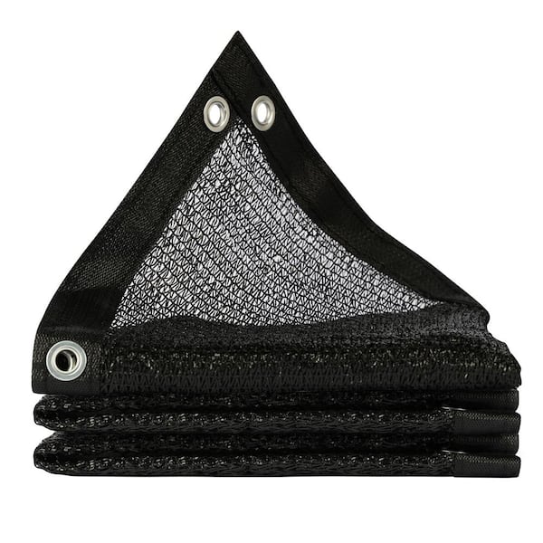 30% Black Shade Cloth 10 ft. x 20 ft. Mesh Tarp