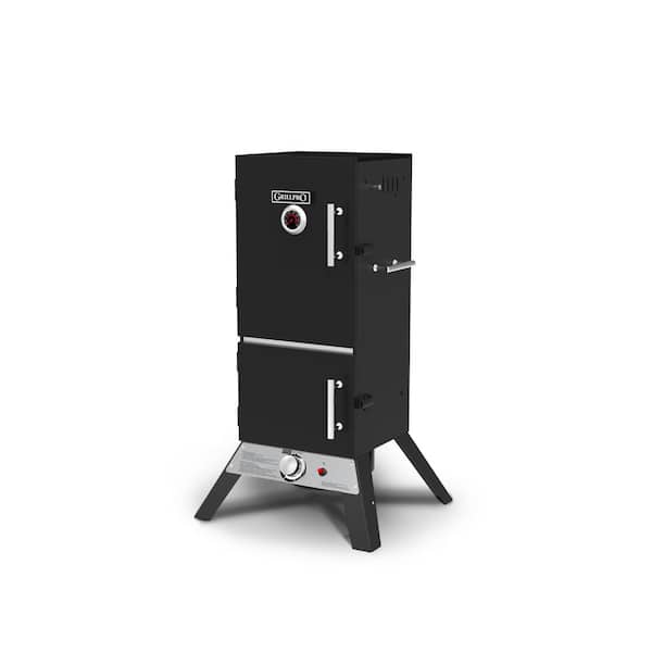 GrillPro 33 in. Vertical Propane GAS Cabinet Smoker