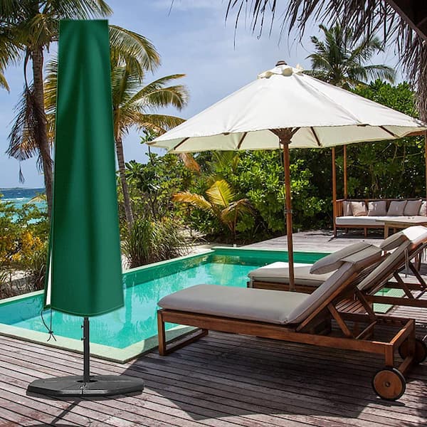 corliving tilting patio umbrella CorLiving 9.5-ft Steel Gray Slide-tilt Offset Patio Umbrella with Base  PPU-430-Z1 at Lowes.com