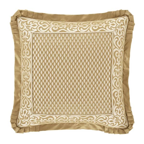 Unbranded Lagos Gold Polyester Euro Sham