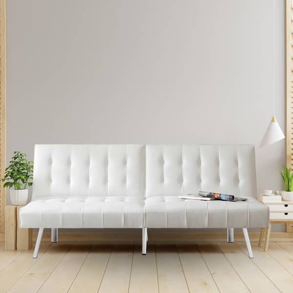 Tufted convertible sofa hotsell